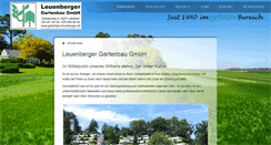 Desktop Screenshot of gartenbau-leuenberger.ch